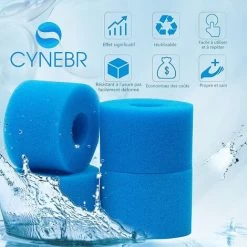 BARES Cartouches De Filtre Type S1 Pour Jacuzzi Intex 29001 E Pure Spa, Éponge Filtrante Type S1,Filtre En Mousse à Cartouche éponge Lavable Pour Piscines,Jardin Extérieur.((8) 9 BARES Cartouches De Filtre Type S1 Pour Jacuzzi Intex 29001 E Pure Spa, Éponge Filtrante Type S1,Filtre En Mousse à Cartouche éponge Lavable Pour Piscines,Jardin Extérieur.((8) -Pompe et filtre de piscine Soldes 42948546 5