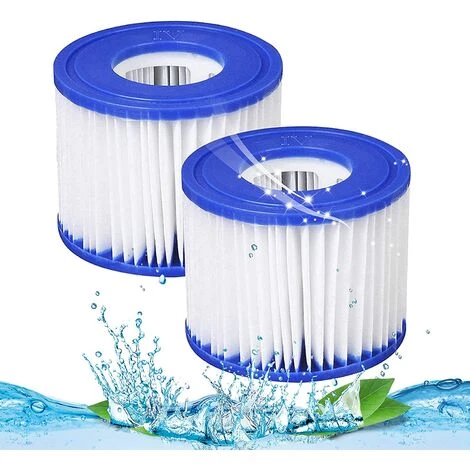 AIDUCHO Filtre De Jacuzzi, Cartouche De Filtre VI De Rechange Pour Piscine, Jacuzzi, Miami, Vegas, Monaco, Palm Springs, 2 Filtres 1 AIDUCHO Filtre De Jacuzzi, Cartouche De Filtre VI De Rechange Pour Piscine, Jacuzzi, Miami, Vegas, Monaco, Palm Springs, 2 Filtres