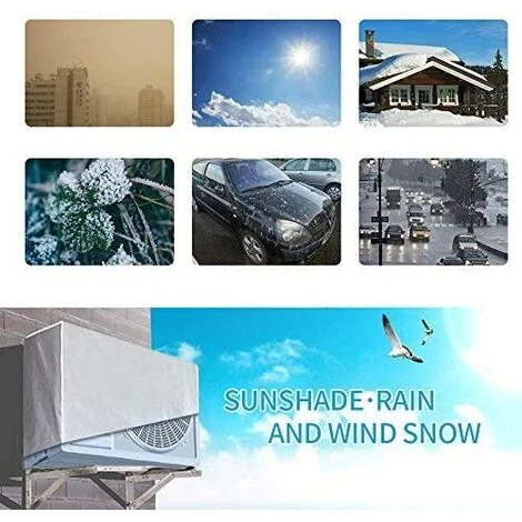 Bâche D'Hivernage Pour Pompe à Chaleur 90*90*4cm Fontainebleau 3 Bâche D'Hivernage Pour Pompe à Chaleur 90*90*4cm Fontainebleau â Image 3