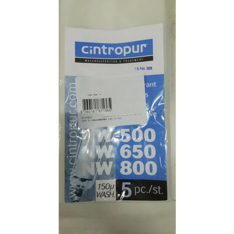 Lot 5 Tamis Lavables 131/50 150µ CINTROPUR 3 Lot 5 Tamis Lavables 131/50 150µ CINTROPUR – Image 3