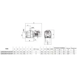 Surpresseur 0.75cv Triphasé - 036443 - Dab 5 Surpresseur 0.75cv Triphasé - 036443 - Dab -Pompe et filtre de piscine Soldes 46321862 3