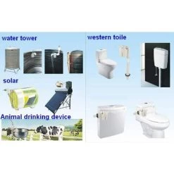 Betterlife Vanne à Bille Flottante Vanne De Contrrle De Niveau D'Eau De Vanne à Flotteur IntéGréE IntéGréE Pour RéServoir D'Eau Solaire 1 Pcs (CCTé 3/4 Pouces) -Pompe et filtre de piscine Soldes 47195861 5