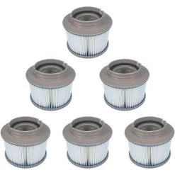 READCLY Lot De 6 Filtres De Remplacement Pour Spa Pour MSPA FD2089, Pompe à Cartouche Filtrante Pour MSPA Tous Les Spas Actuels