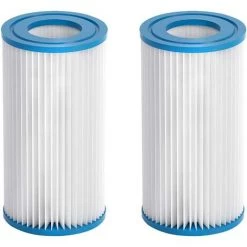 SUPERMARKET Cartouches De Filtre, Filtre à Bain à Remous, Cartouche Filtrante Pour Piscine, Baignoires De Piscine SPA SPA Filtrer Les Pièces De Rechange De Pompe 2pcs，Superma