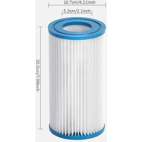 SUPERMARKET Cartouches De Filtre, Filtre à Bain à Remous, Cartouche Filtrante Pour Piscine, Baignoires De Piscine SPA SPA Filtrer Les Pièces De Rechange De Pompe 2pcs,Superma 3 SUPERMARKET Cartouches De Filtre, Filtre à Bain à Remous, Cartouche Filtrante Pour Piscine, Baignoires De Piscine SPA SPA Filtrer Les Pièces De Rechange De Pompe 2pcs,Superma – Image 3