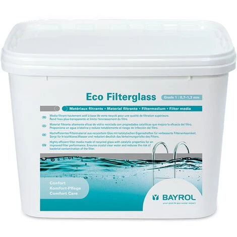 Verre Filtrant Eco Filterglass Grade 1 20 Kg - Bayrol 1 Verre Filtrant Eco Filterglass Grade 1 20 Kg - Bayrol