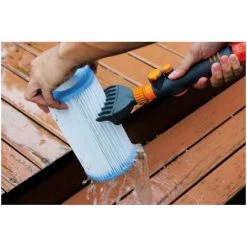 Peigne De Nettoyage De Cartouche Piscine Ou Spa - Jardiboutique - Noir -Pompe et filtre de piscine Soldes 51742396 4