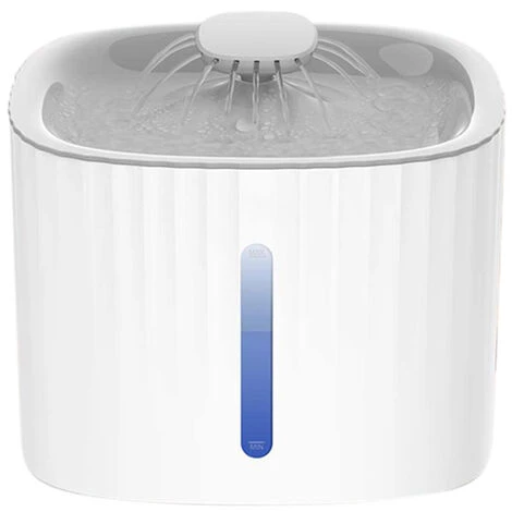 SUPERSELLER Fontaine à Eau Et Distributeur D'eau Pour Chat Distributeur D'eau Automatique Pour Animaux De Compagnie 3L LED Affichage Du Niveau D'eau Distributeur D'eau Sans Bruit Pour Chats Chiens Et Autres Animaux De Compagnie - Type De DEL 1 SUPERSELLER Fontaine à Eau Et Distributeur D'eau Pour Chat Distributeur D'eau Automatique Pour Animaux De Compagnie 3L LED Affichage Du Niveau D'eau Distributeur D'eau Sans Bruit Pour Chats Chiens Et Autres Animaux De Compagnie - Type De DEL