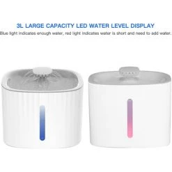 SUPERSELLER Fontaine à Eau Et Distributeur D'eau Pour Chat Distributeur D'eau Automatique Pour Animaux De Compagnie 3L LED Affichage Du Niveau D'eau Distributeur D'eau Sans Bruit Pour Chats Chiens Et Autres Animaux De Compagnie - Type De DEL 7 SUPERSELLER Fontaine à Eau Et Distributeur D'eau Pour Chat Distributeur D'eau Automatique Pour Animaux De Compagnie 3L LED Affichage Du Niveau D'eau Distributeur D'eau Sans Bruit Pour Chats Chiens Et Autres Animaux De Compagnie - Type De DEL -Pompe et filtre de piscine Soldes 52471413 3