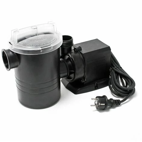 HELLOSHOP26 Pompe De Piscine 8500 Litres Par Heure Circulation 120 Watts Avec Filtre Eco 1 HELLOSHOP26 Pompe De Piscine 8500 Litres Par Heure Circulation 120 Watts Avec Filtre Eco