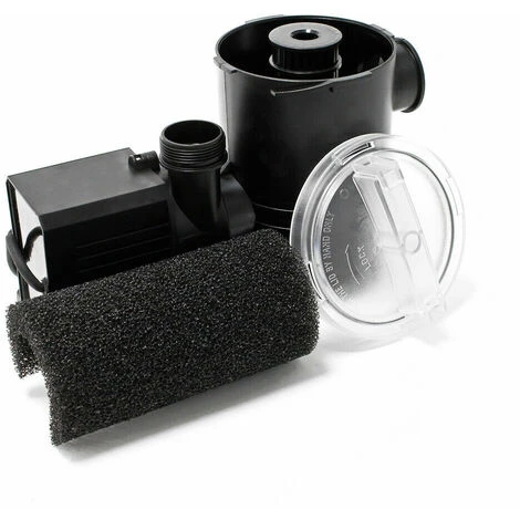 HELLOSHOP26 Pompe De Piscine 8500 Litres Par Heure Circulation 120 Watts Avec Filtre Eco 2 HELLOSHOP26 Pompe De Piscine 8500 Litres Par Heure Circulation 120 Watts Avec Filtre Eco – Image 2