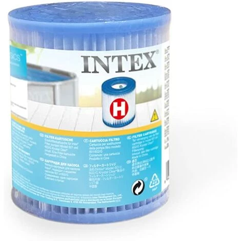 6 Cartouches De Filtration H - Intex 2 6 Cartouches De Filtration H - Intex – Image 2