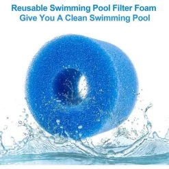 BARES Éponge Filtrante Type S1 Filtres De Piscine En Mousse, Cartouche Filtrante RéUtilisable Pour Intex Type S1, Mousse Pour Piscine, Aquarium, Spa(6 Pièces) 7 BARES Éponge Filtrante Type S1 Filtres De Piscine En Mousse, Cartouche Filtrante RéUtilisable Pour Intex Type S1, Mousse Pour Piscine, Aquarium, Spa(6 Pièces) -Pompe et filtre de piscine Soldes 53560701 3