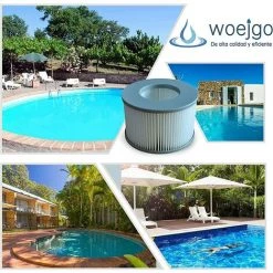 TANABATA Cartouches Filtrantes Pour MSpa Whirlpoo Filtre De Piscine, Filtre Spa Cartouche De Filtre De Piscine, Lot De 4 -Pompe et filtre de piscine Soldes 53925851 4