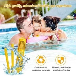 TINOR Filtre Spa Dure 4 Mois Cartouches De Filtres De Piscine à Cartouche Pièces Minérales Pour Spa Et Jacuzzi Cartouche Filtrante Pour Piscine Et Spa Cartouche Spa Bâton Filtre De Piscine, 2 Pièces -Pompe et filtre de piscine Soldes 53994855 3