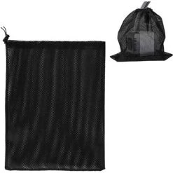 Sac De Pompe,Triomphe Sac En Filet De Filtre De Pompe, Sac De Filtre De Pompe D'étang, Sac En Filet De Pompe, Accessoires De Filtre De Pompe à Eau Domestique (45 * 45cm, Noir)