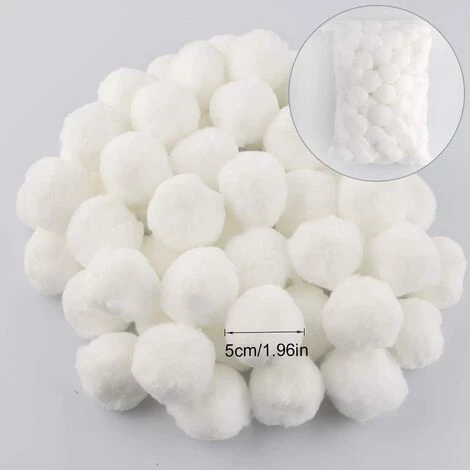 ILOVEMILAN Boules De Filtre De Piscine 500g, Balles Filtrantes Réutilisables, Balles De Filtration Au Lieu De 18 Kg De Sable Filtrant, Utilisées Dans Les Piscines, Filtres à Sable, Filtration D'Eau (blanc) 2 ILOVEMILAN Boules De Filtre De Piscine 500g, Balles Filtrantes Réutilisables, Balles De Filtration Au Lieu De 18 Kg De Sable Filtrant, Utilisées Dans Les Piscines, Filtres à Sable, Filtration D'Eau (blanc) – Image 2