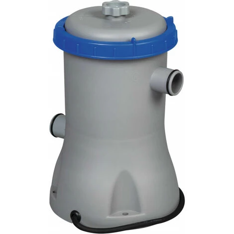 Lay-Z-Spa Bestway POMPE DE FILTRATION FLOWCLEAR - Cartouche Filtrante II - Pompe à Filtre à Cartouche - Bleu - Gris - 3,2 Cm - 1100 L - 14300 L - 220 - 240 V (58383) 1 Lay-Z-Spa Bestway POMPE DE FILTRATION FLOWCLEAR - Cartouche Filtrante II - Pompe à Filtre à Cartouche - Bleu - Gris - 3,2 Cm - 1100 L - 14300 L - 220 - 240 V (58383)
