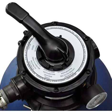 Topdeal Pompe à Filtre à Sable 400 W 11000 L/h FF90291_FR 3 Topdeal Pompe à Filtre à Sable 400 W 11000 L/h FF90291_FR – Image 3