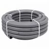 SUINGA Tuyau Gris Hydrotube Souple PVC Ø 25 Mm - Rouleau 50 Mètres