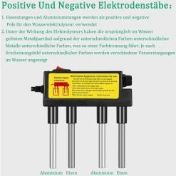 Eau Electrolyseur Test Électrolyse Outils De L'eau Eau Pureté Level Meter Qualité De L'eau Testeur Regard， Fontainebleau -Pompe et filtre de piscine Soldes 55255405 5