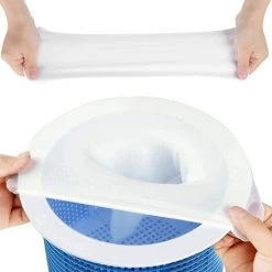 Chaussette Skimmer, Filtre Jetable Pour Skimmer Piscine & Spa Net Skim Nettoyage De Piscine Enlever Les Poils De Chien, Les Petites Particules 30pcs, Fontainebleau 8 Chaussette Skimmer, Filtre Jetable Pour Skimmer Piscine & Spa Net Skim Nettoyage De Piscine Enlever Les Poils De Chien, Les Petites Particules 30pcs, Fontainebleau -Pompe et filtre de piscine Soldes 55255496 4