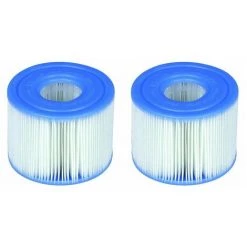 SUPERMARKET Lot De 4 Cartouches De Piscine PureSpa Type S1 Faciles à Installer,Superma,bleu -Pompe et filtre de piscine Soldes 55279650 5