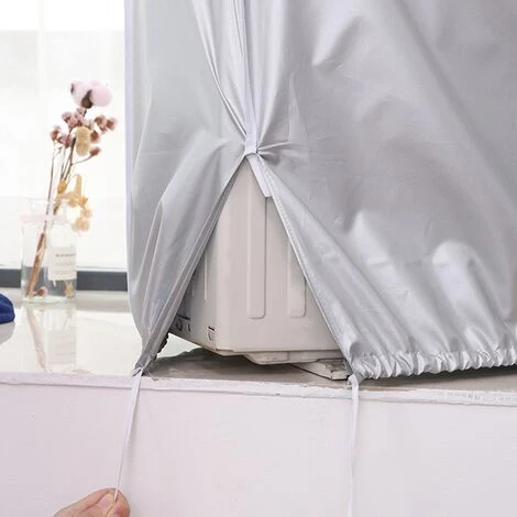 Housse Climatiseur Extérieur Couverture Etanche Climatiseur Housse Anti-poussière Pour La Maison, 94*40*73cm,Fontainebleau 4 Housse Climatiseur Extérieur Couverture Etanche Climatiseur Housse Anti-poussière Pour La Maison, 94*40*73cm,Fontainebleau – Image 4