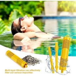 SUPERMARKET Filtre Spa Dure 4 Mois Cartouches De Filtres De Piscine à Cartouche Pièces Minérales Pour Spa Et Jacuzzi Cartouche Filtrante Pour Piscine Et Spa Cartouche Spa Bâton Filtre De Piscine, Superma,jaune,2 Pièces 9 SUPERMARKET Filtre Spa Dure 4 Mois Cartouches De Filtres De Piscine à Cartouche Pièces Minérales Pour Spa Et Jacuzzi Cartouche Filtrante Pour Piscine Et Spa Cartouche Spa Bâton Filtre De Piscine, Superma,jaune,2 Pièces -Pompe et filtre de piscine Soldes 55490044 5