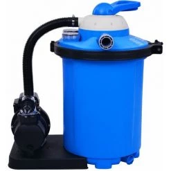 LITZEE Pompe De Filtration à Sable Avec Minuterie 550 W 50 L # -Pompe et filtre de piscine Soldes 55637582 4