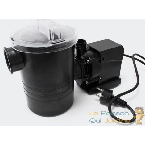 LE POISSON QUI JARDINE.FR Pompe Piscine De 7500 L/h - 80 W Avec Pré Filtre De Protection 1 LE POISSON QUI JARDINE.FR Pompe Piscine De 7500 L/h - 80 W Avec Pré Filtre De Protection