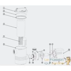 LE POISSON QUI JARDINE.FR Pompe Piscine De 7500 L/h - 80 W Avec Pré Filtre De Protection 9 LE POISSON QUI JARDINE.FR Pompe Piscine De 7500 L/h - 80 W Avec Pré Filtre De Protection -Pompe et filtre de piscine Soldes 5602517 5