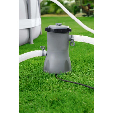 Bestway - Filtre à Cartouche 3,028 M3/h 85 W Cartouche Type II, Pour Piscine Hors Sol 5 Bestway - Filtre à Cartouche 3,028 M3/h 85 W Cartouche Type II, Pour Piscine Hors Sol – Image 5