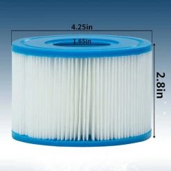 REGALOS Lot De 4 Cartouches De Rechange Pour Filtre à Pour Jardin Extérieur Type S1 PureSpa Easy Set Pool Filter Cartridges -Pompe et filtre de piscine Soldes 56381449 5