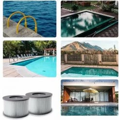 LANGRAY Filtre Spa Pour Mspa, Filtres Pour MSpa Piscines Gonflables, Cartouches Filtrantes Pour Spa Gonflable Mspa - Modèle à Partir De 2020 (4pcs) 9 LANGRAY Filtre Spa Pour Mspa, Filtres Pour MSpa Piscines Gonflables, Cartouches Filtrantes Pour Spa Gonflable Mspa - Modèle à Partir De 2020 (4pcs) -Pompe et filtre de piscine Soldes 56482061 5
