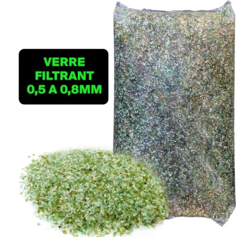 LLOFER LOT DE 5 SACS 20KG VERRE FILTRANT 0,4 A 1,6 MM 2 LLOFER LOT DE 5 SACS 20KG VERRE FILTRANT 0,4 A 1,6 MM – Image 2