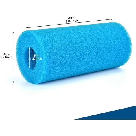 GUAZHUNIFR 4 Pièces Éponge Filtrante Type A, Cartouche De Filtre En Mousse, Mousse Pour Filtre Piscine, Réutilisables Et Lavables, Filtre En Mousse Pour Spa, Piscine, Jacuzzi,GU.B/bon 3 GUAZHUNIFR 4 Pièces Éponge Filtrante Type A, Cartouche De Filtre En Mousse, Mousse Pour Filtre Piscine, Réutilisables Et Lavables, Filtre En Mousse Pour Spa, Piscine, Jacuzzi,GU.B/bon – Image 3