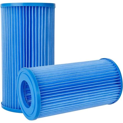 LONGZIMING DriSubt Générique Cartouches De Filtration Intex Pour Filtre Piscine,Compatible Avec Le Remplacement De La Cartouche Filtrante III FD3136 (2pcs) 1 LONGZIMING DriSubt Générique Cartouches De Filtration Intex Pour Filtre Piscine,Compatible Avec Le Remplacement De La Cartouche Filtrante III FD3136 (2pcs)