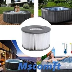 LONGZIMING Mscomft Lot De 4 Filtres De Rechange Pour MSPA Whirlpool Filter - Cartouches Filtrantes Pour Sous-bateaux Et Spa Chauds - Pour Piscines Gonflables - Modèle à Partir De 2020 9 LONGZIMING Mscomft Lot De 4 Filtres De Rechange Pour MSPA Whirlpool Filter - Cartouches Filtrantes Pour Sous-bateaux Et Spa Chauds - Pour Piscines Gonflables - Modèle à Partir De 2020 -Pompe et filtre de piscine Soldes 56762269 5