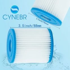 LONGZIMING Cartouche Filtre Piscine Type I Pour Bestway Pompe De Piscine, Filtre Cartouche Type I, 58093 Filtres Pour Filtre Gonflable De Piscine-Installation Facile-pour Le Nettoyage Des Tuyaux 9 LONGZIMING Cartouche Filtre Piscine Type I Pour Bestway Pompe De Piscine, Filtre Cartouche Type I, 58093 Filtres Pour Filtre Gonflable De Piscine-Installation Facile-pour Le Nettoyage Des Tuyaux -Pompe et filtre de piscine Soldes 56762732 5