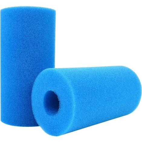 ALMI Filtre De Piscine En Mousse, 2 Pièces Éponge Filtrante Type A, Éponge En Mousse De Rechange Pour Filtre De Piscine, Filtre Piscine Lavable, Filtre Éponge Cartouche, Filtre Spa Reutilisable 1 ALMI Filtre De Piscine En Mousse, 2 Pièces Éponge Filtrante Type A, Éponge En Mousse De Rechange Pour Filtre De Piscine, Filtre Piscine Lavable, Filtre Éponge Cartouche, Filtre Spa Reutilisable