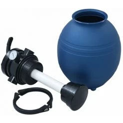 NOVA Filtre De Sable Pour Piscines Avec 4 Positions Bleues 300 Mm Filtre à Sable Pour Piscine Avec Vanne 4 Positions Bleu 300 Mm 8 NOVA Filtre De Sable Pour Piscines Avec 4 Positions Bleues 300 Mm Filtre à Sable Pour Piscine Avec Vanne 4 Positions Bleu 300 Mm -Pompe et filtre de piscine Soldes 57095966 4
