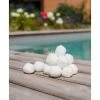 EDG BY AQUALUX INTERNATIONAL Balles Filtrantes - Spéciales Filtration - Pour Filtre Piscine – 700G – Equivalent 25KG Sable - Blanc