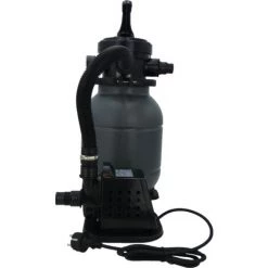 EDG Groupe Filtration Piscine - Maxi 15m3 - Fourni Avec Balles Filtrantes - Connexion Tubes 32/38 - Equipé De Vanne Multivoies / Manomètre -Kit Filtration Piscine Hors Sol - Summer Fun Best Clean Pro - Blanc