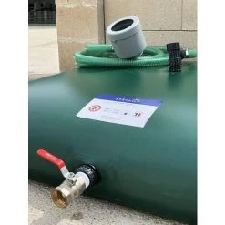 AQUALUX EDENEA Citerne Souple Récupération Eau De Pluie 2000L - Vert -Pompe et filtre de piscine Soldes 57126410 3