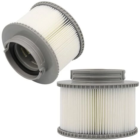 QERSTA Cartouche Filtrante 2 Pièces Pour Bain à Remous MSpa, Filtre à Eau De Remplacement Pour Piscine Gonflable 1 QERSTA Cartouche Filtrante 2 Pièces Pour Bain à Remous MSpa, Filtre à Eau De Remplacement Pour Piscine Gonflable