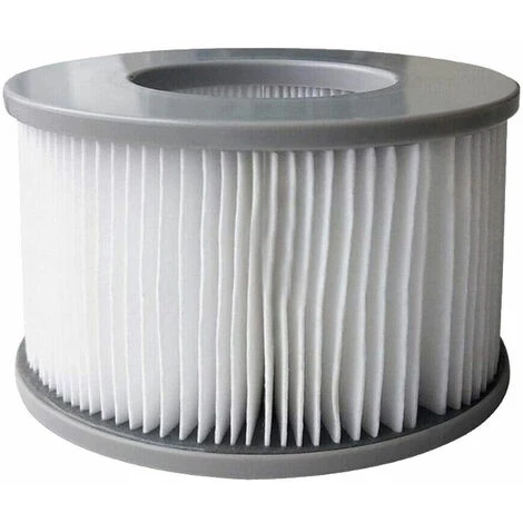 DENUOTOP Pompe Et Filtre De Spa 2 Cartouches Filtrantes De Remplacement Pour Spa Gonflable MSPA + 2 Filets De Protection 3 DENUOTOP Pompe Et Filtre De Spa 2 Cartouches Filtrantes De Remplacement Pour Spa Gonflable MSPA + 2 Filets De Protection – Image 3