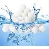 ABCRITAL Balles Filtrantes, 700G Boules De Filtre De Piscine, Peut Remplacer 25 Kg Sable Filtrant Sable De Quartz, Convient À Divers Systèmes De Filtration Boules De Filtre De Piscine