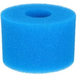 HAPPYSHOPPING Eponge De Nettoyage Pour Filtre De Piscine Tube Cylindrique Lavable Et Réutilisable De Remplacement Pour Le Filtre Index Type S1 Bleu 7.5*10*10cm Un Paquet -Pompe et filtre de piscine Soldes 57773968 3