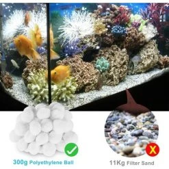 READCLY Boules De Filtre De Piscine 300g, Balles Filtrantes, Média Filtre à Fibres Pour Piscine Filtres à Sable Filtrage De L'eau, Alternative Pour 10.7 Kg De Sable Filtrant, Filtre Pour Piscine 8 READCLY Boules De Filtre De Piscine 300g, Balles Filtrantes, Média Filtre à Fibres Pour Piscine Filtres à Sable Filtrage De L'eau, Alternative Pour 10.7 Kg De Sable Filtrant, Filtre Pour Piscine -Pompe et filtre de piscine Soldes 57815433 4